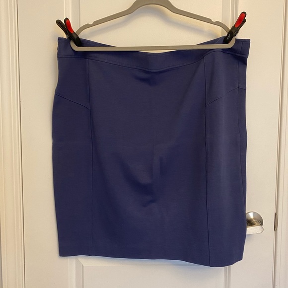 Periwinkle Blue Pencil Skirt - Picture 2 of 3